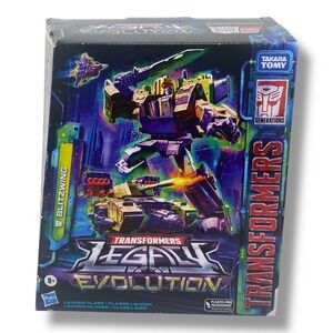 Transformers Legacy Evolution Leader Blitzwing Triple Changer Action Figure Toy